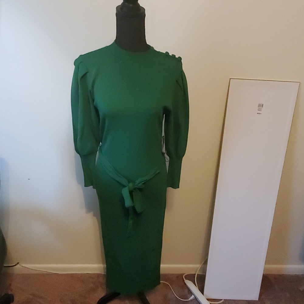 Knitted eva mendes dress